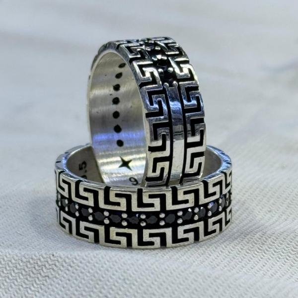 دبله فضه ايطالى عيار 925 تصميم